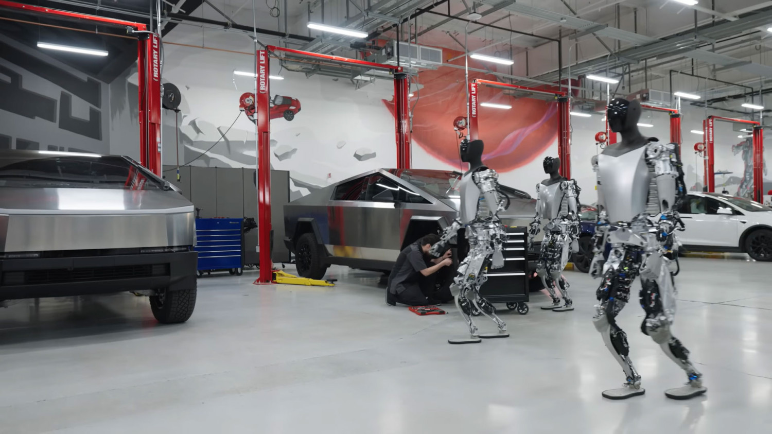 Tesla produit désormais ses voitures sans aucune intervention humaine