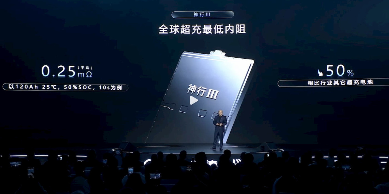 CATL présente une batterie LFP rechargeable en 6 minutes se
