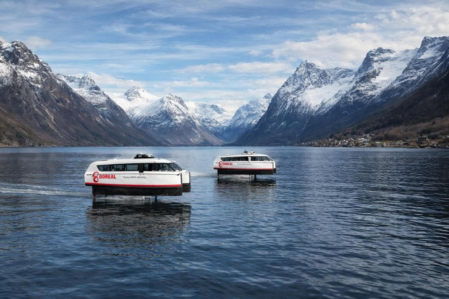 La Norvège commande 20 ferries électriques « volants » p