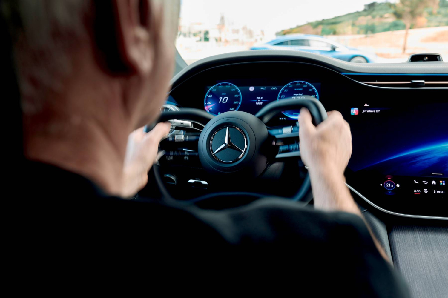 Mercedes adopte le steer-by-wire sur l'EQS 2026 avec un vola