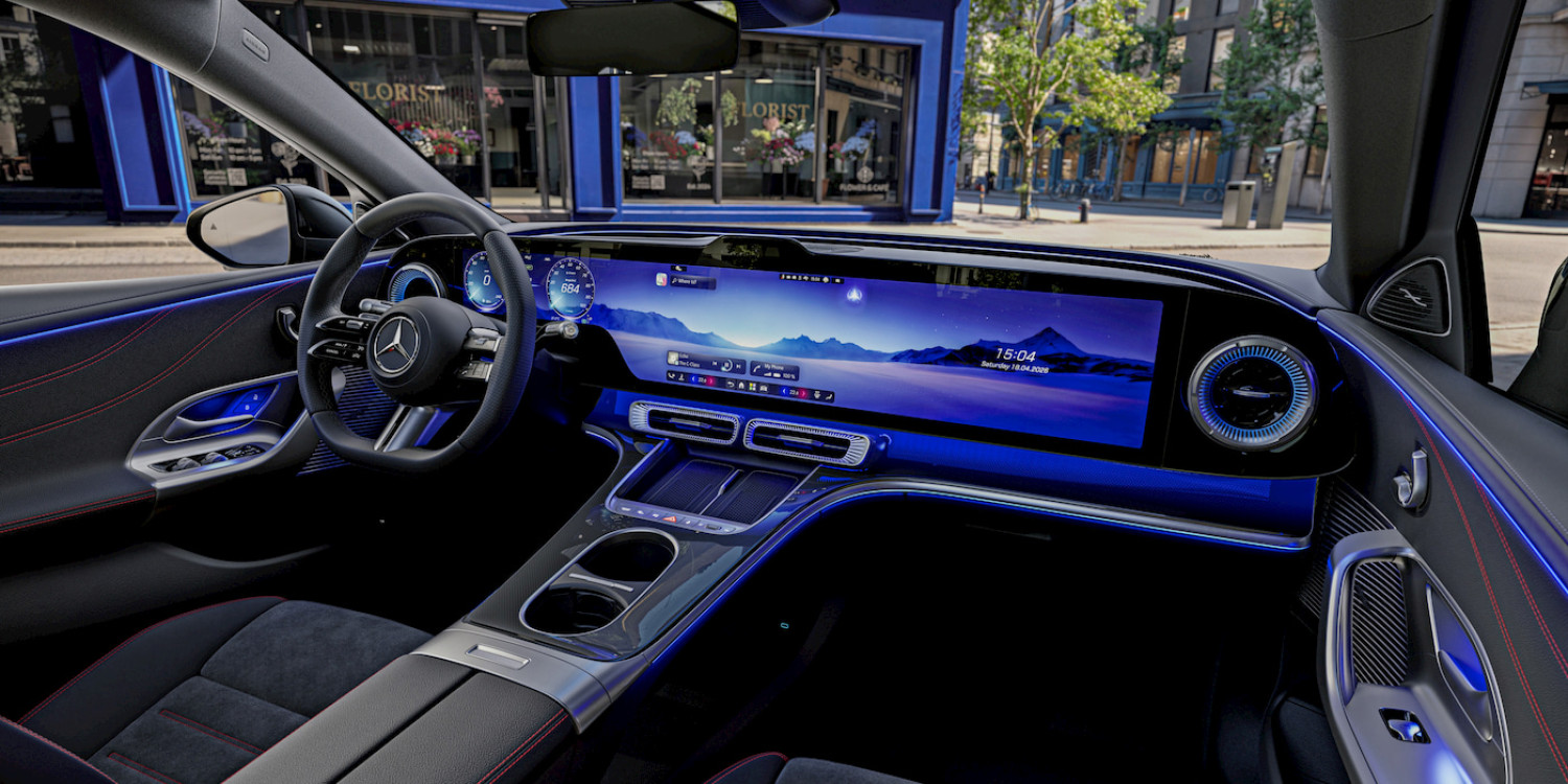 Mercedes dévoile l'intérieur de la Classe C électrique :