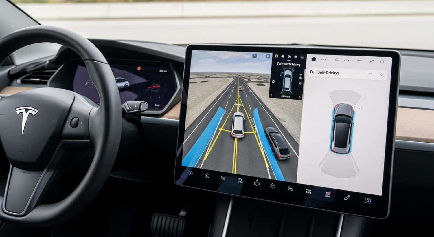 Tesla impose un quiz obligatoire pour activer le FSD en Euro