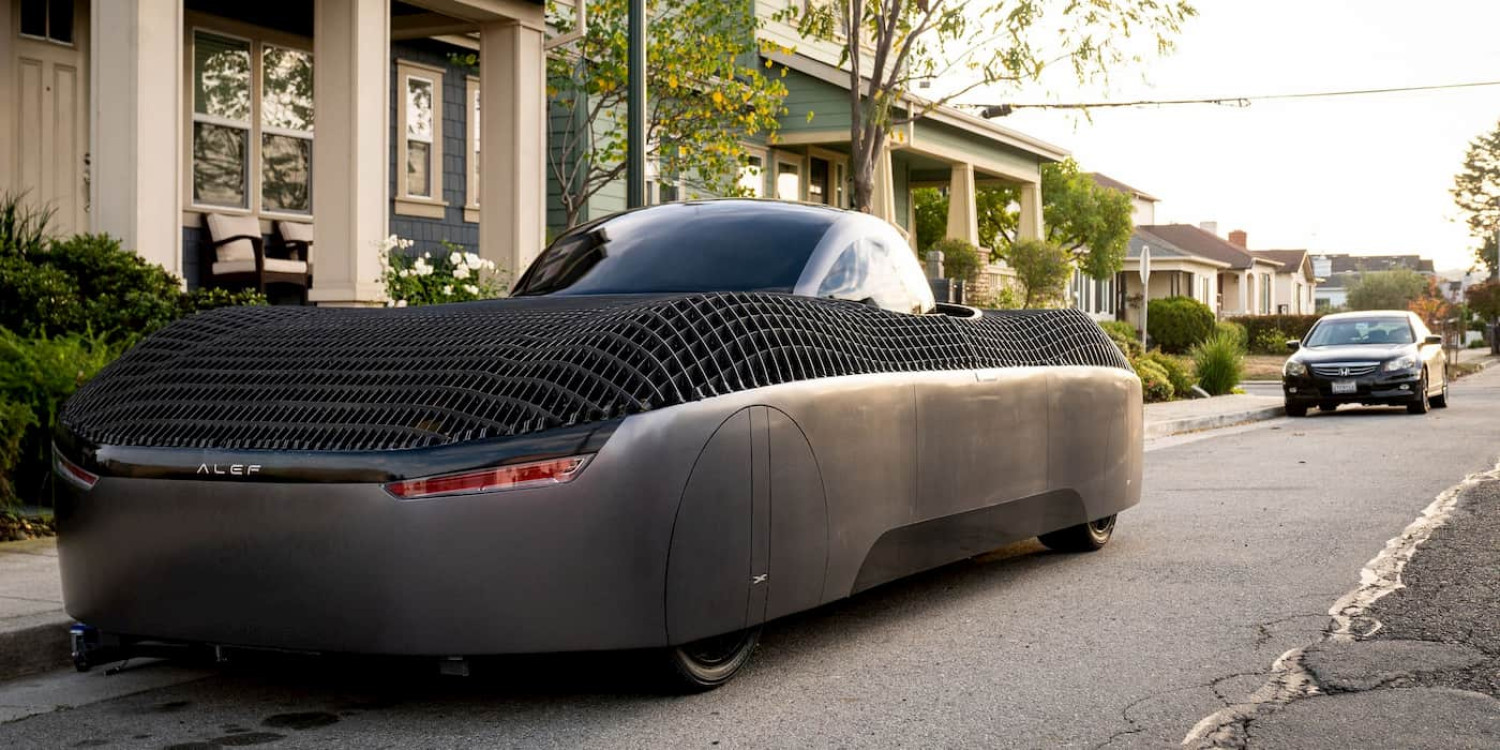 Cette voiture volante électrique qui a sauté par-dessus un