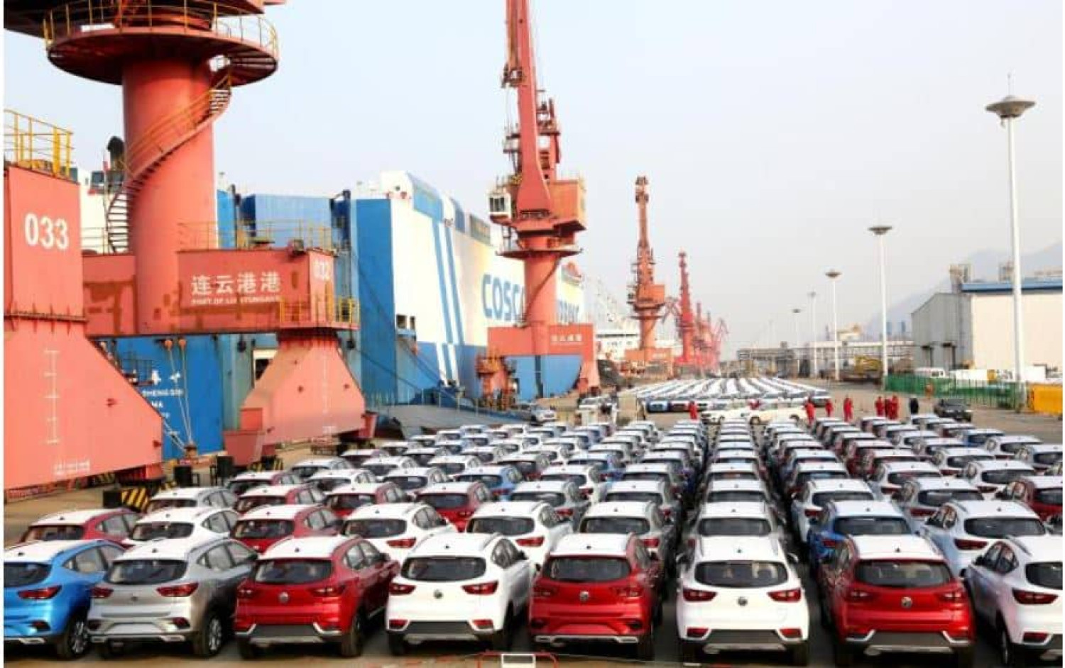 La Chine exporte plus de voitures électriques que thermique
