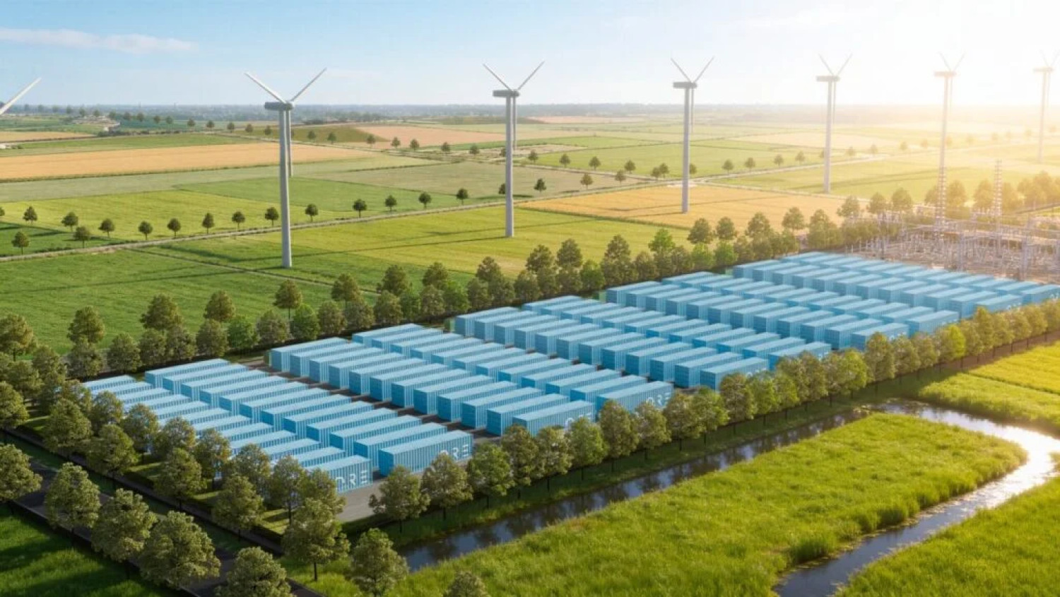Cette batterie européenne peut stocker de l'électricité p