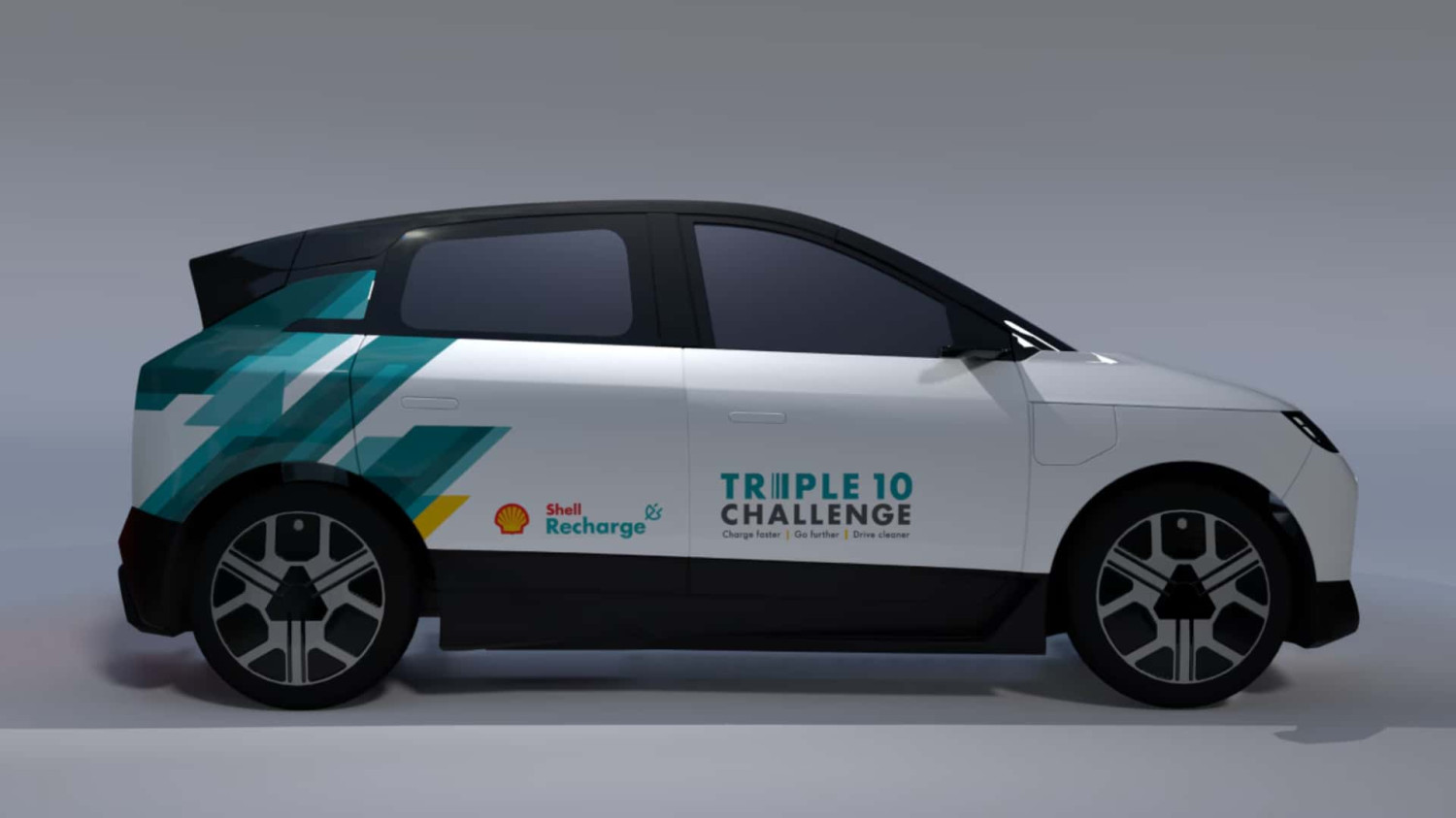 Shell a conçu une petite voiture électrique avec une recha