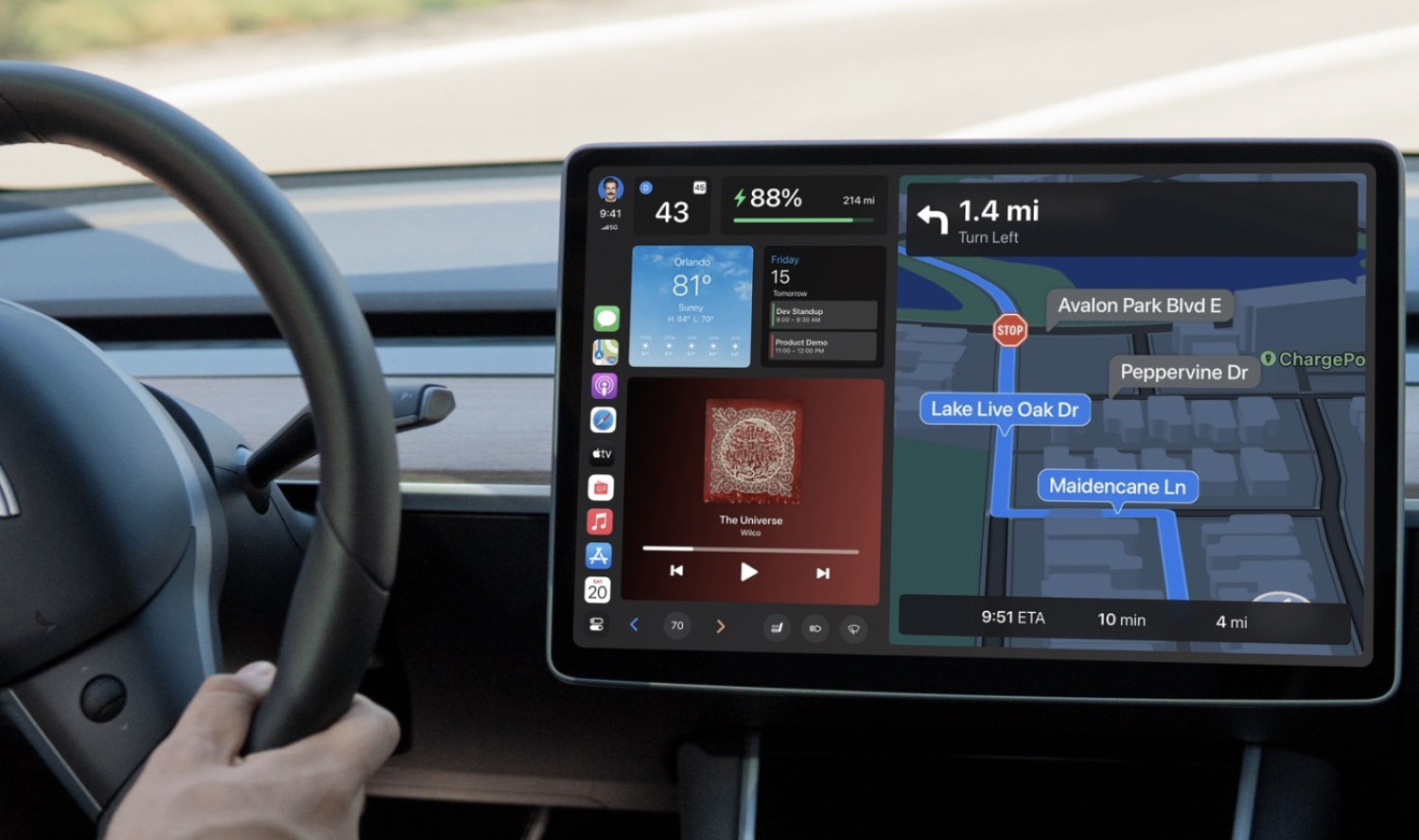 Tesla et Apple CarPlay : vers une compatibilité enfin possi