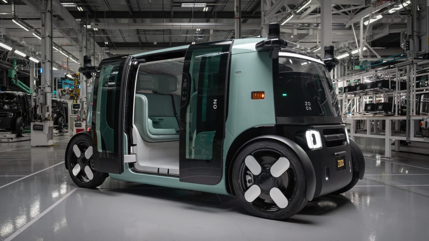 Zoox prépare la production en série de son robotaxi sans v
