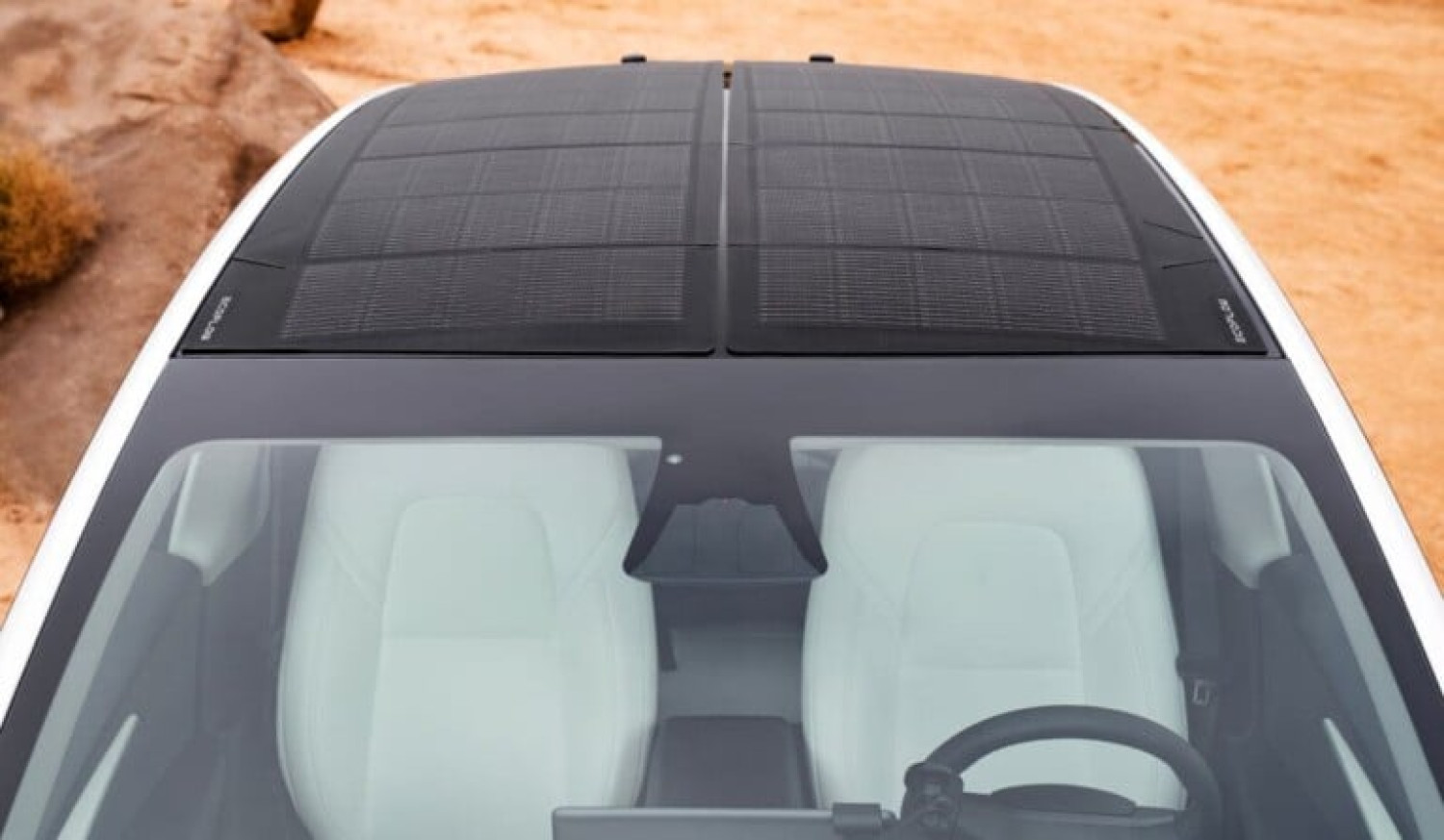 EcoFlow HeatGuard : le film solaire pour Tesla qui ne rechar