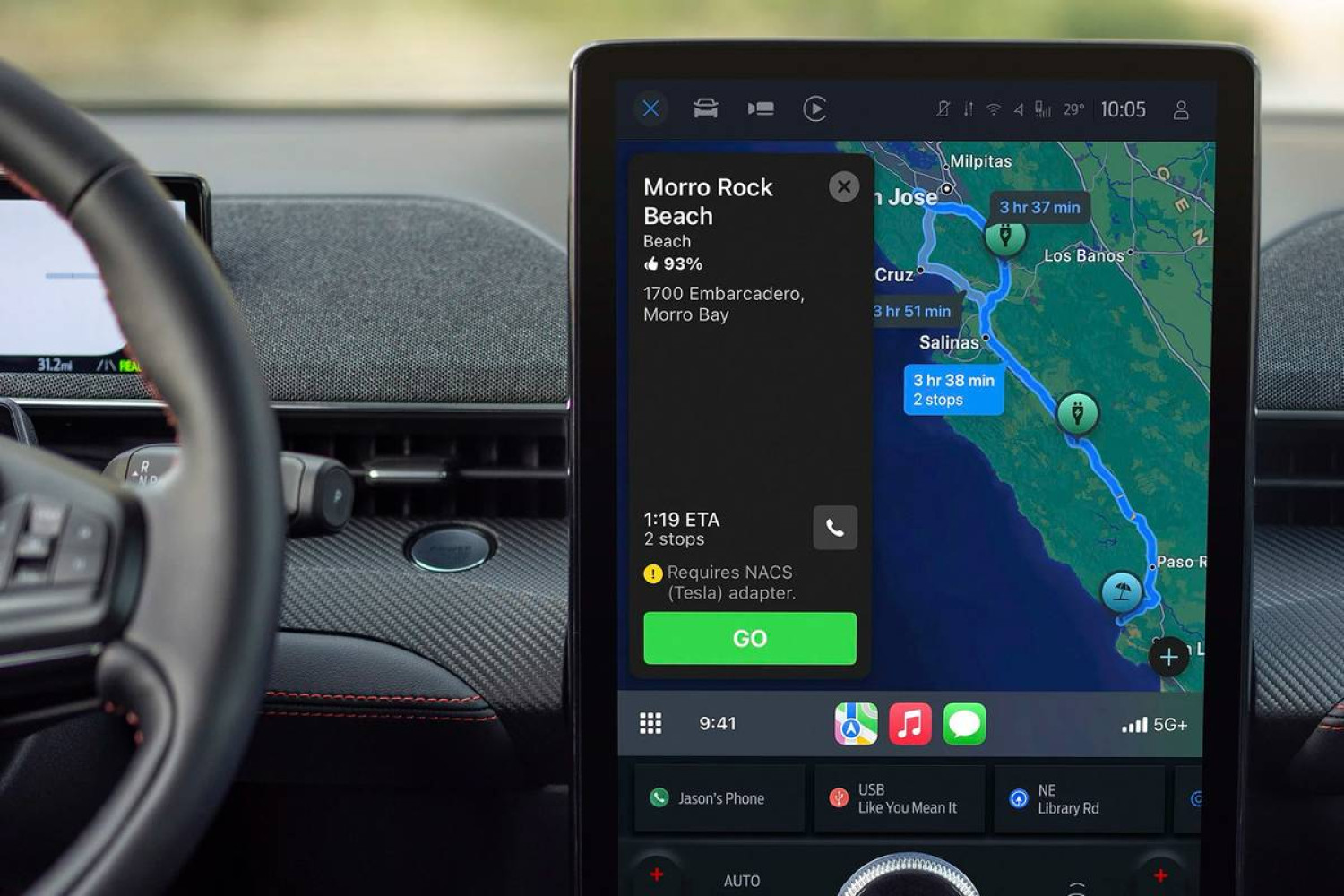Ford adopte Apple Maps dans ses prochains véhicules électr