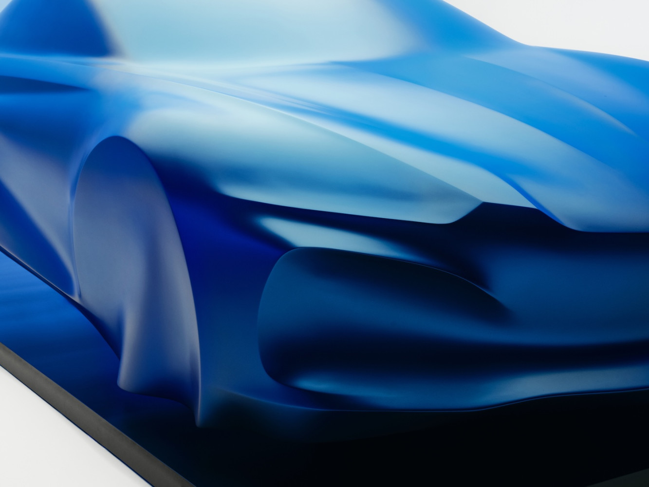 Alpine A110 électrique : ce que la sculpture dévoilée en