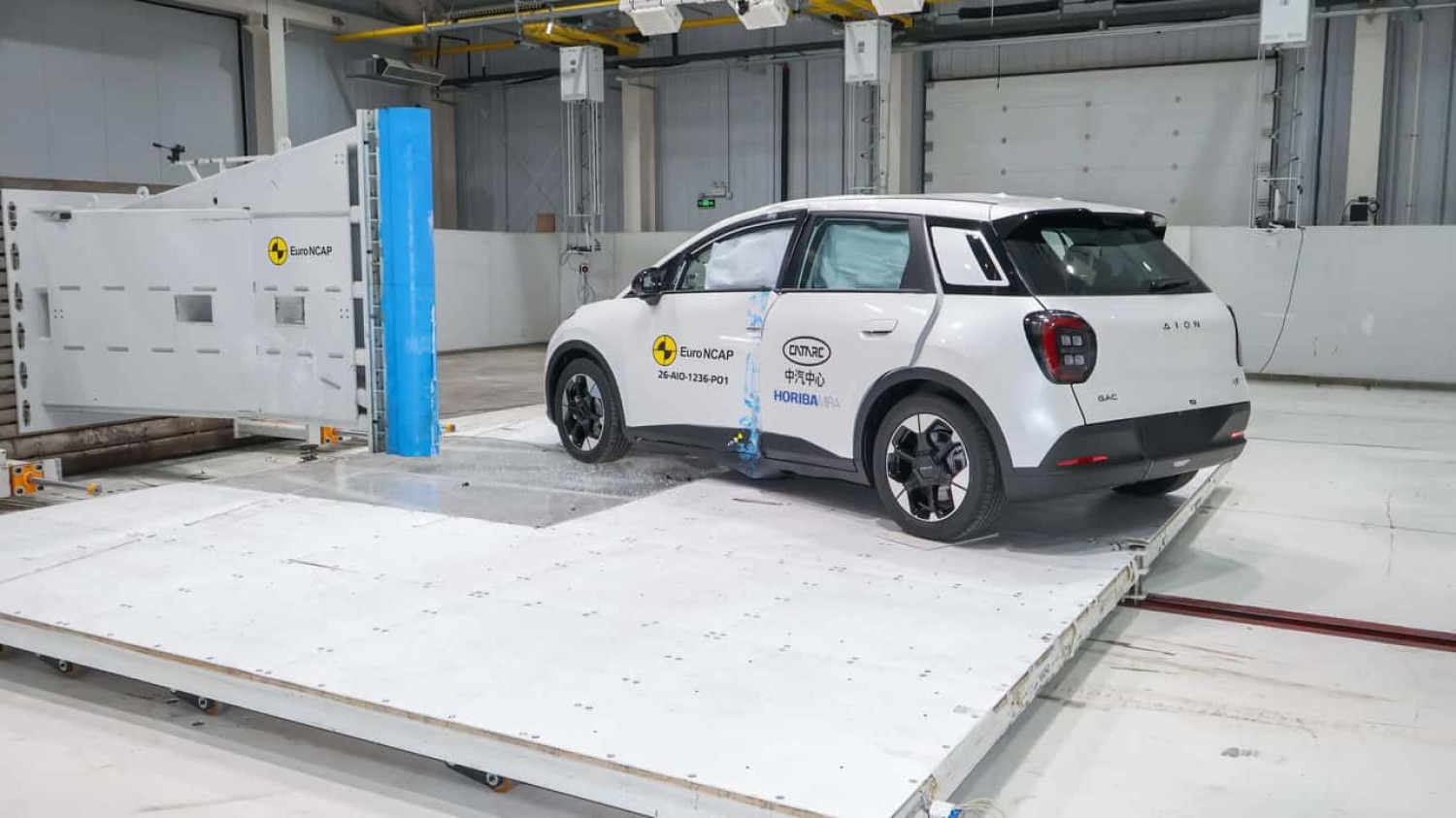 Crash-tests Euro NCAP : les voitures électriques chinoises