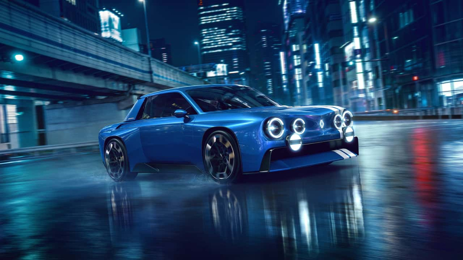 La Renault 8 Gordini ressuscite en concept électrique propu