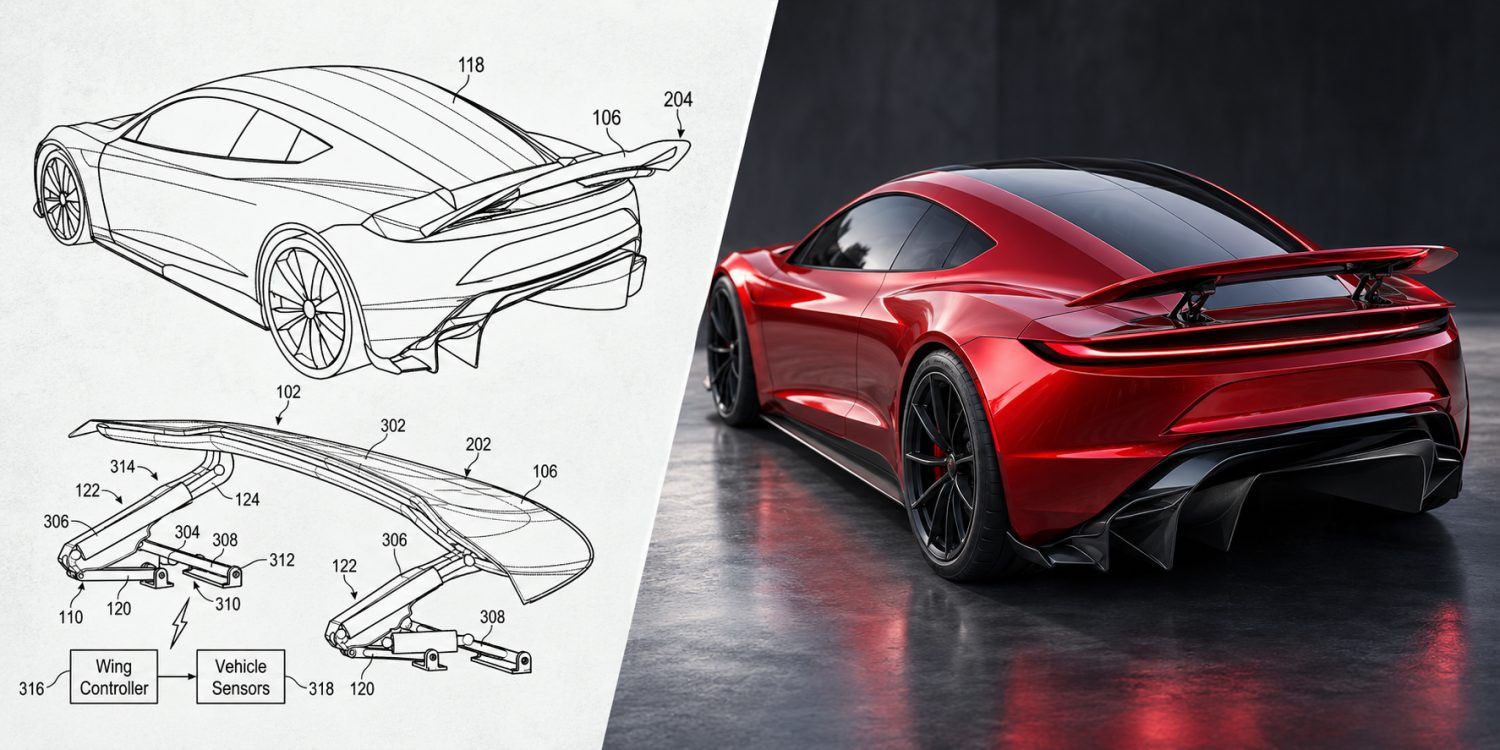 Tesla Roadster 2026 : un aileron arrière caché capable de