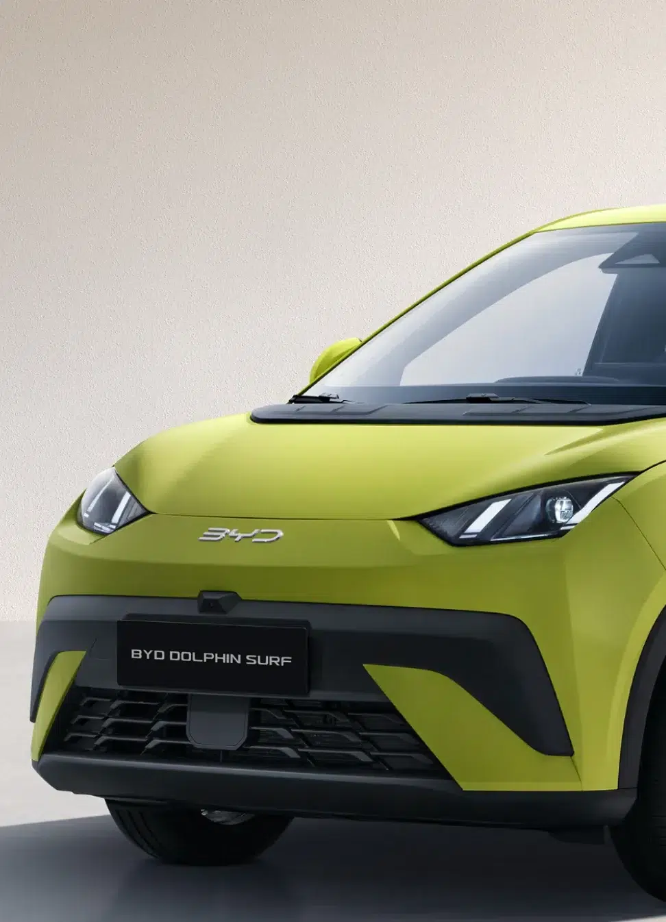 BYD DOLPHIN SURF : détail de la face avant