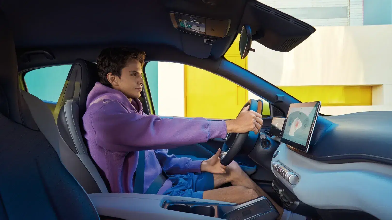 BYD DOLPHIN SURF : habitacle de la présentation initiale