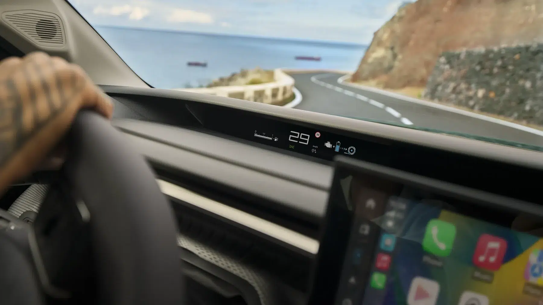Citroën ë-C3 Aircross : instrumentation et planche de bord