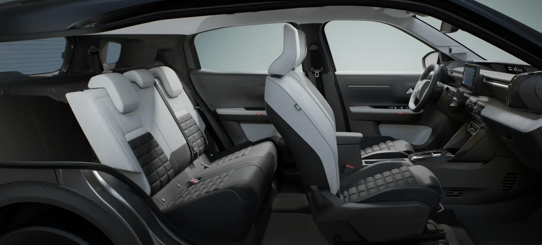 Citroën ë-C3 Aircross : habitacle à cinq places