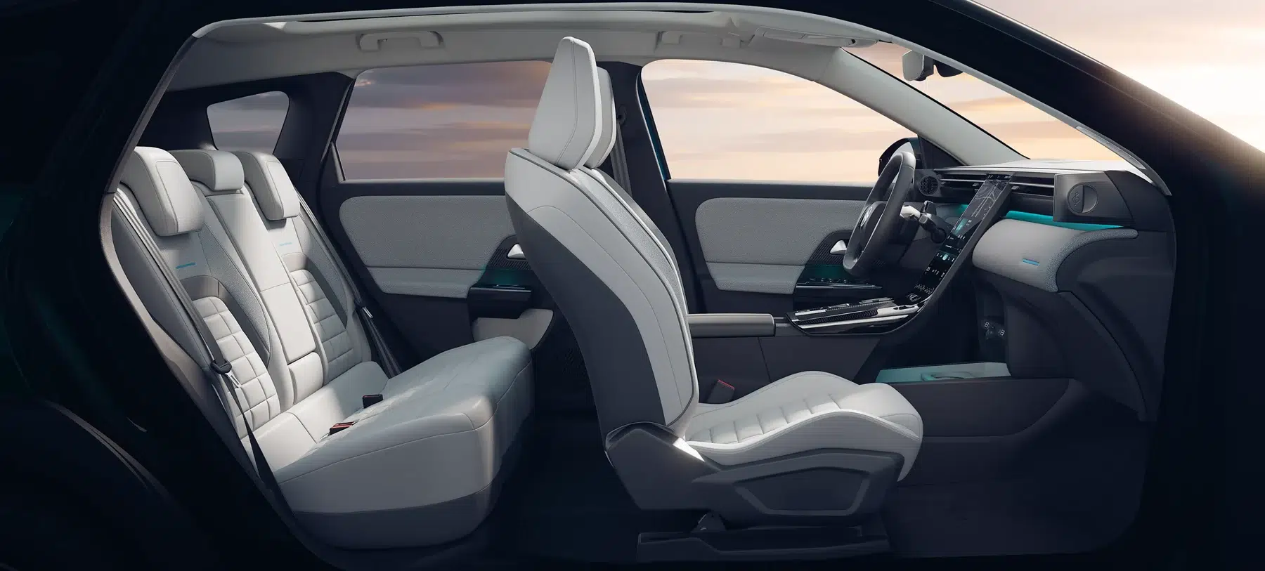 Citroën ë-C5 Aircross : habitacle et places arrière