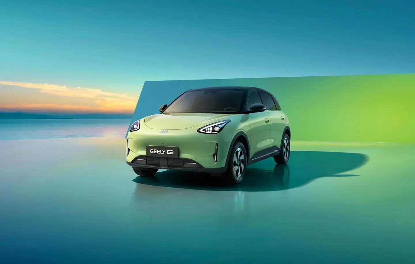 Geely E2 : vue avant
