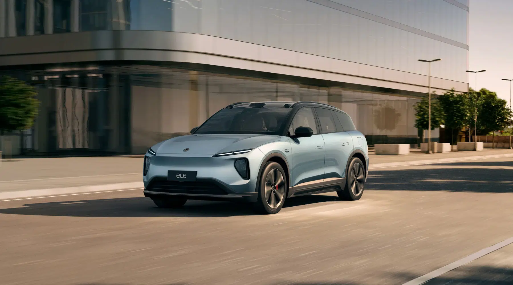 NIO EL6 : vue extérieure