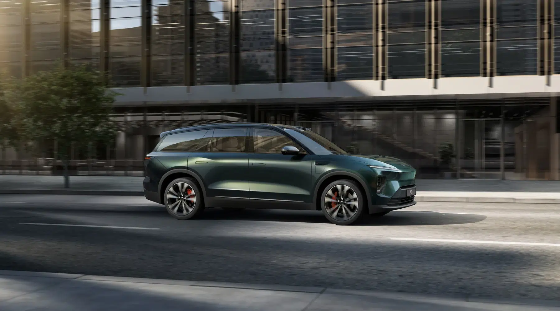 NIO EL8 : vue extérieure