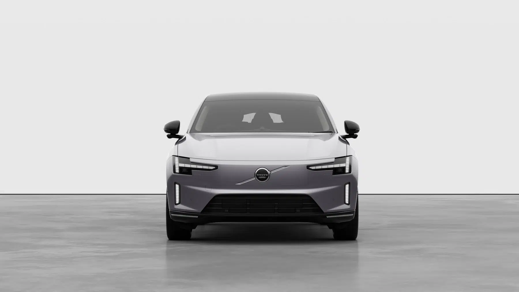 Volvo ES90 : vue avant en studio