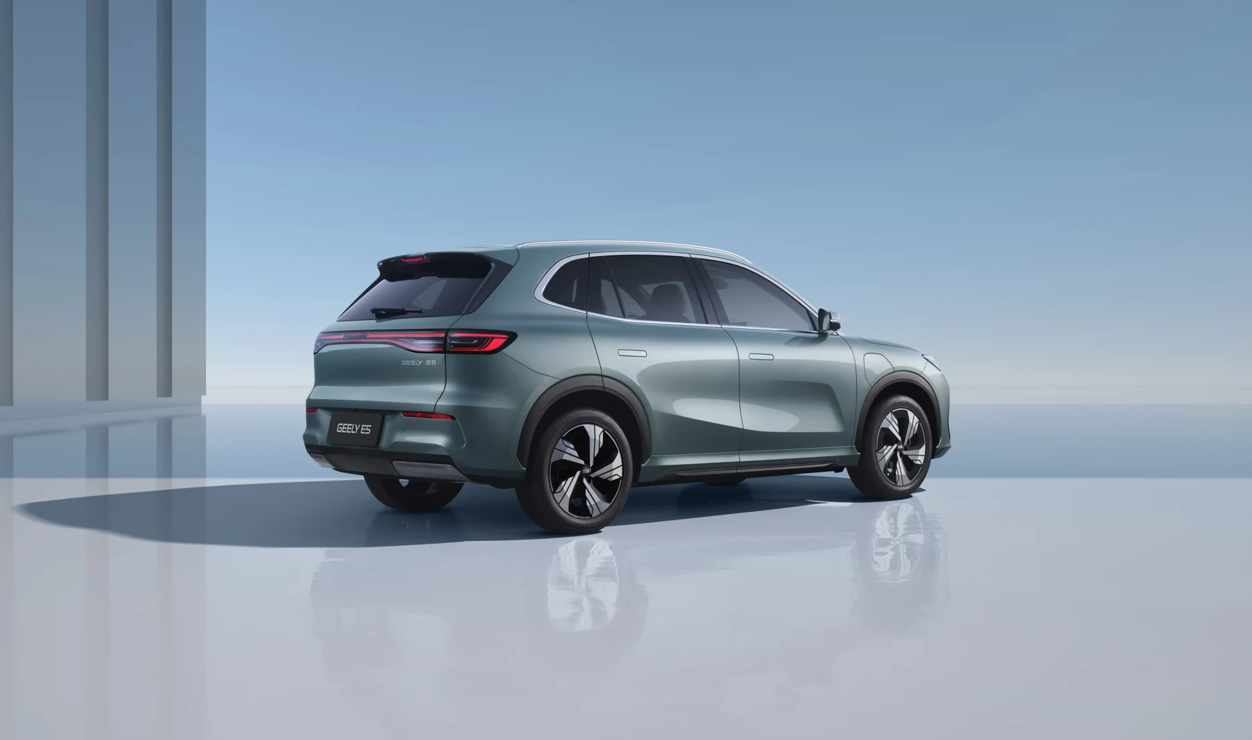Geely E5 / EX5 : vue extérieure du SUV