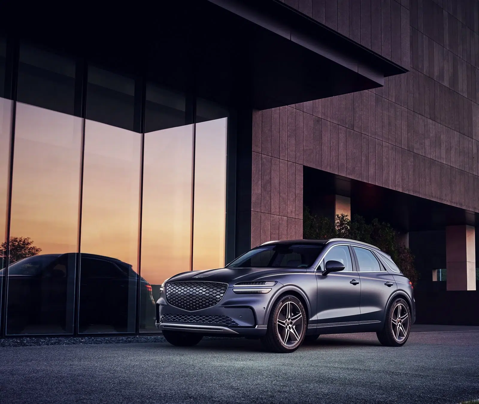 Genesis Electrified GV70 : vue extérieure