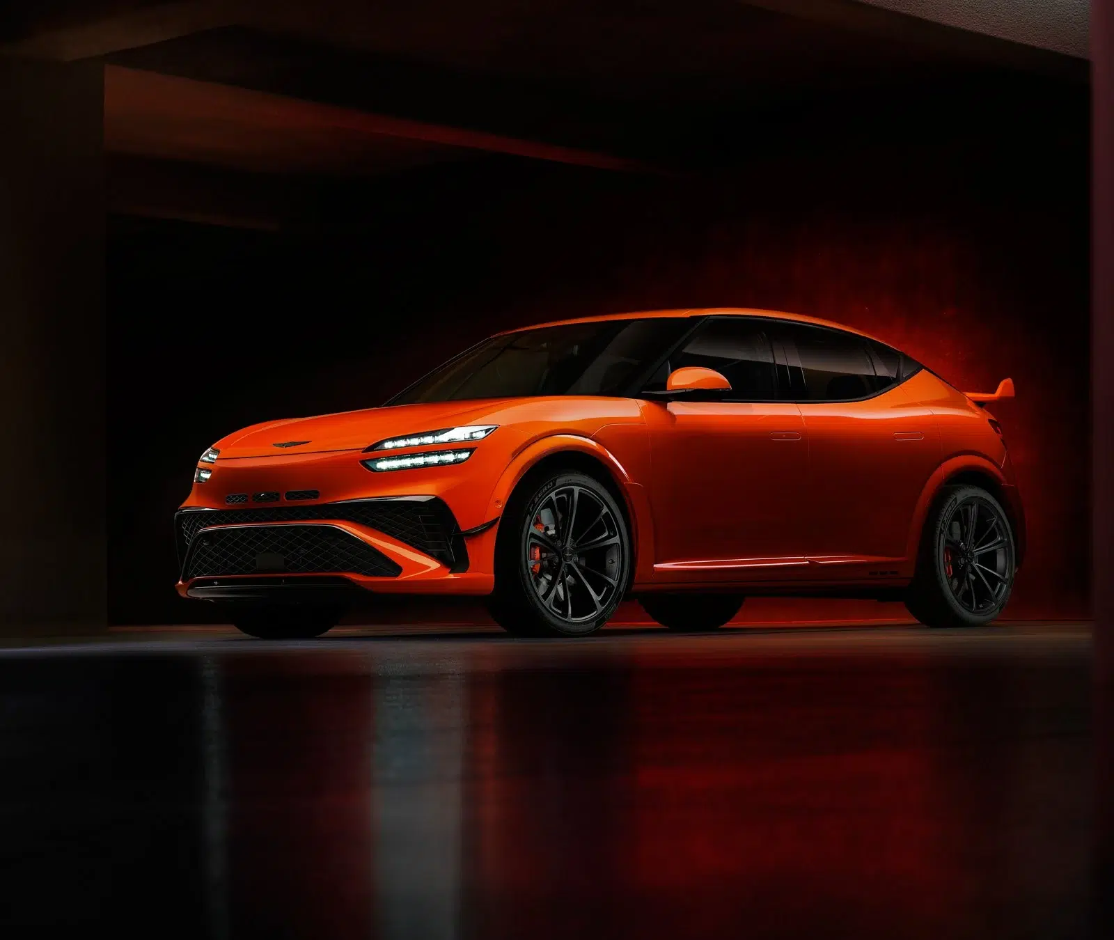 Genesis GV60 Magma : vue extérieure