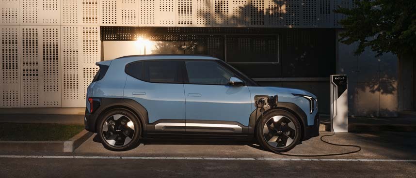Kia EV2 vu de profil