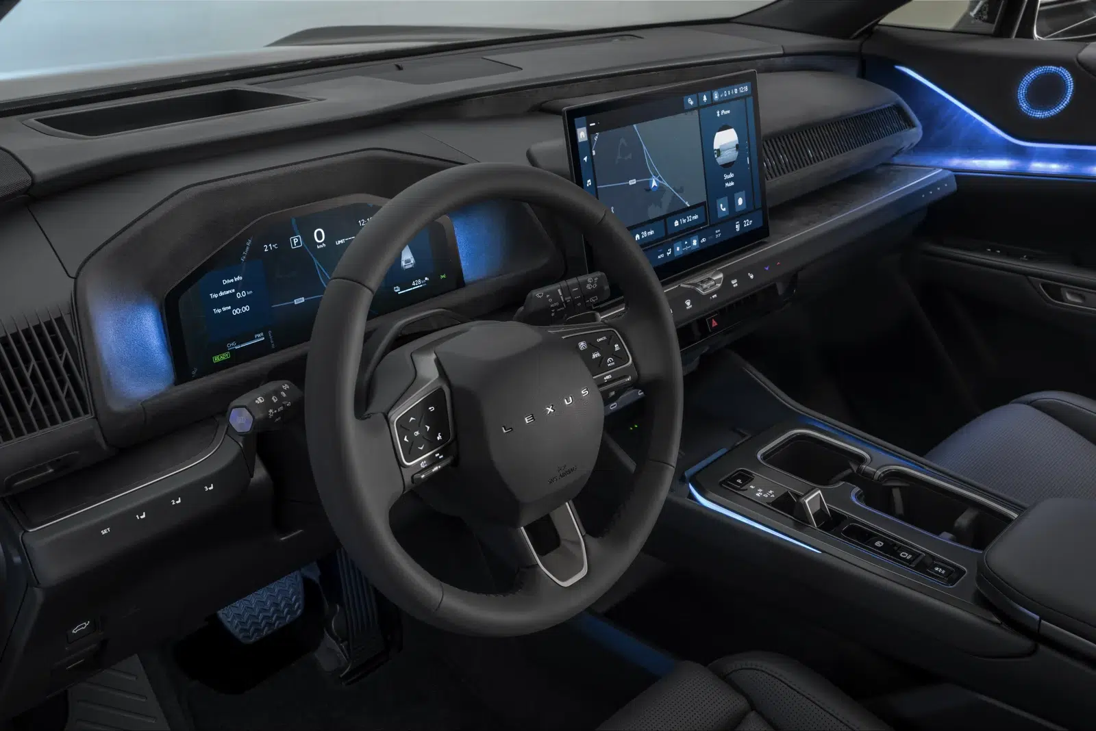 Lexus TZ — poste de conduite