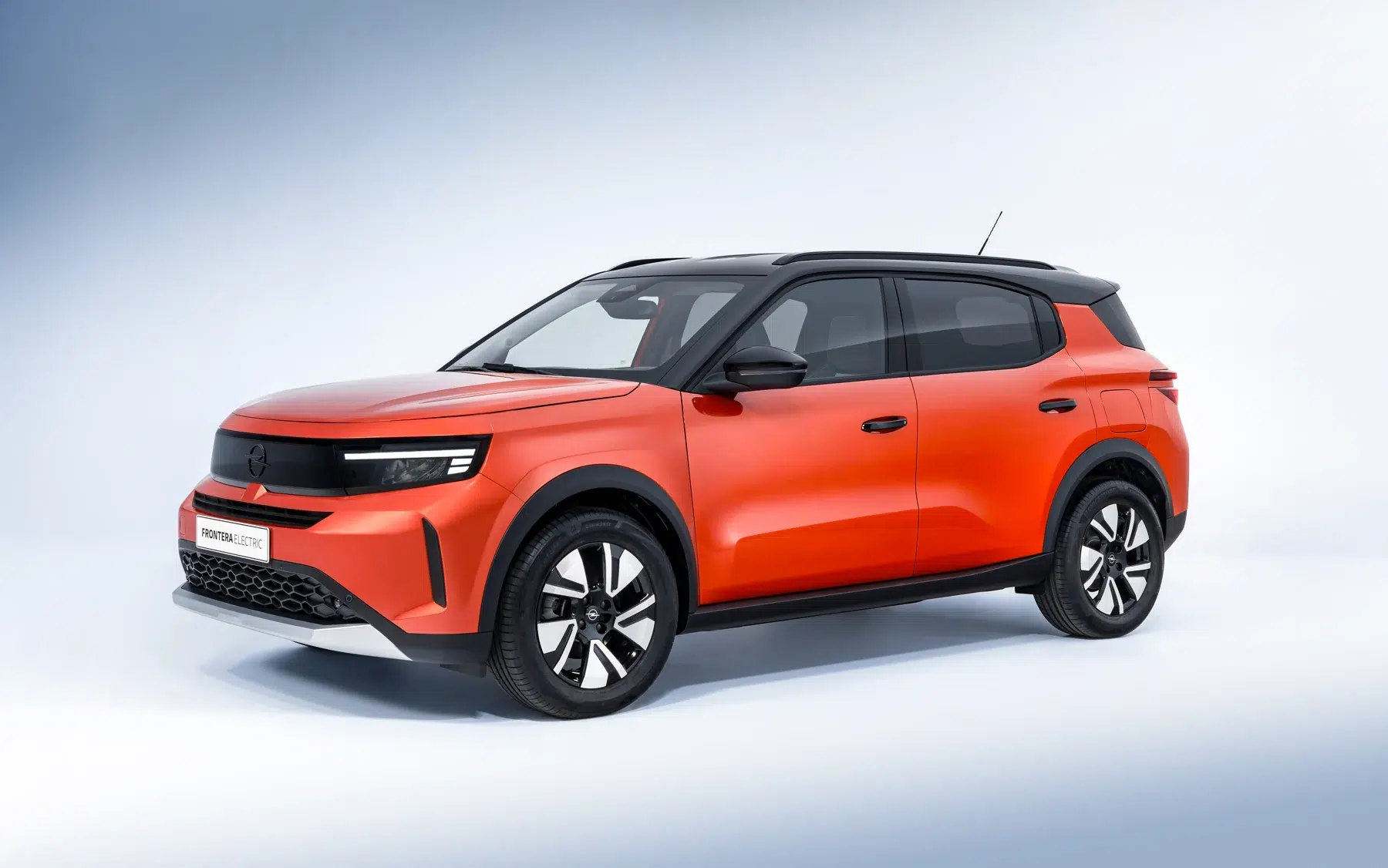 Opel Frontera Electric : vue avant trois quarts