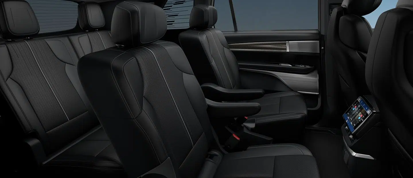 Cadillac VISTIQ : habitacle en configuration six places