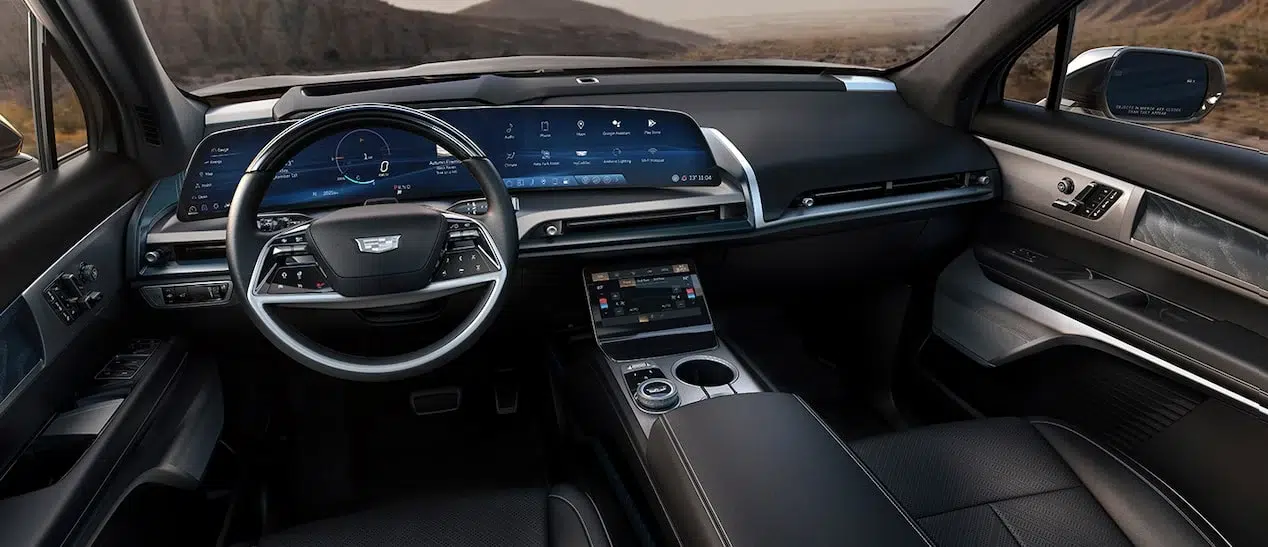 Cadillac VISTIQ : poste de conduite